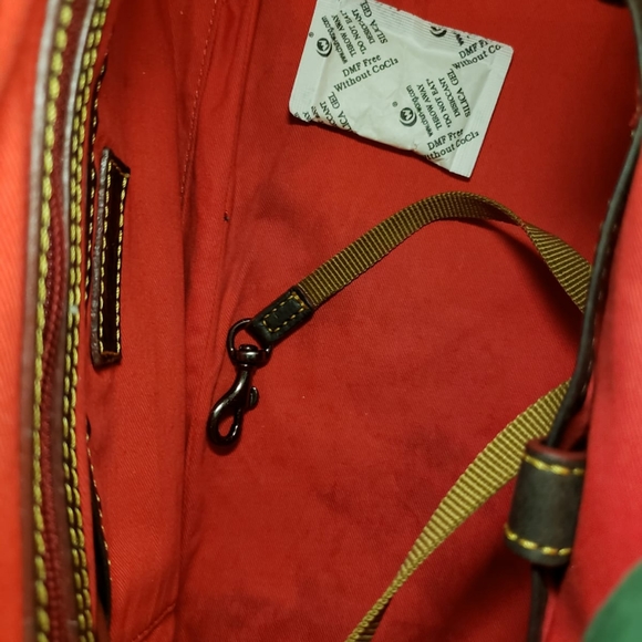 ❤ Dooney  Florentine Double Pocket Satchel Tmoro - Picture 7 of 15